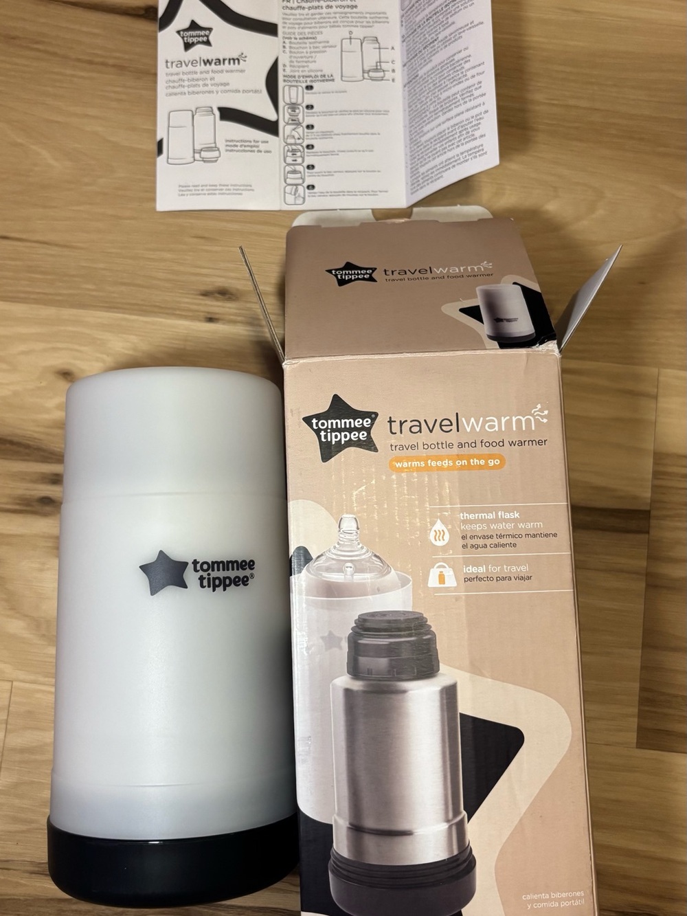 Tommee Tippee TravelWarm Thermos Bottle